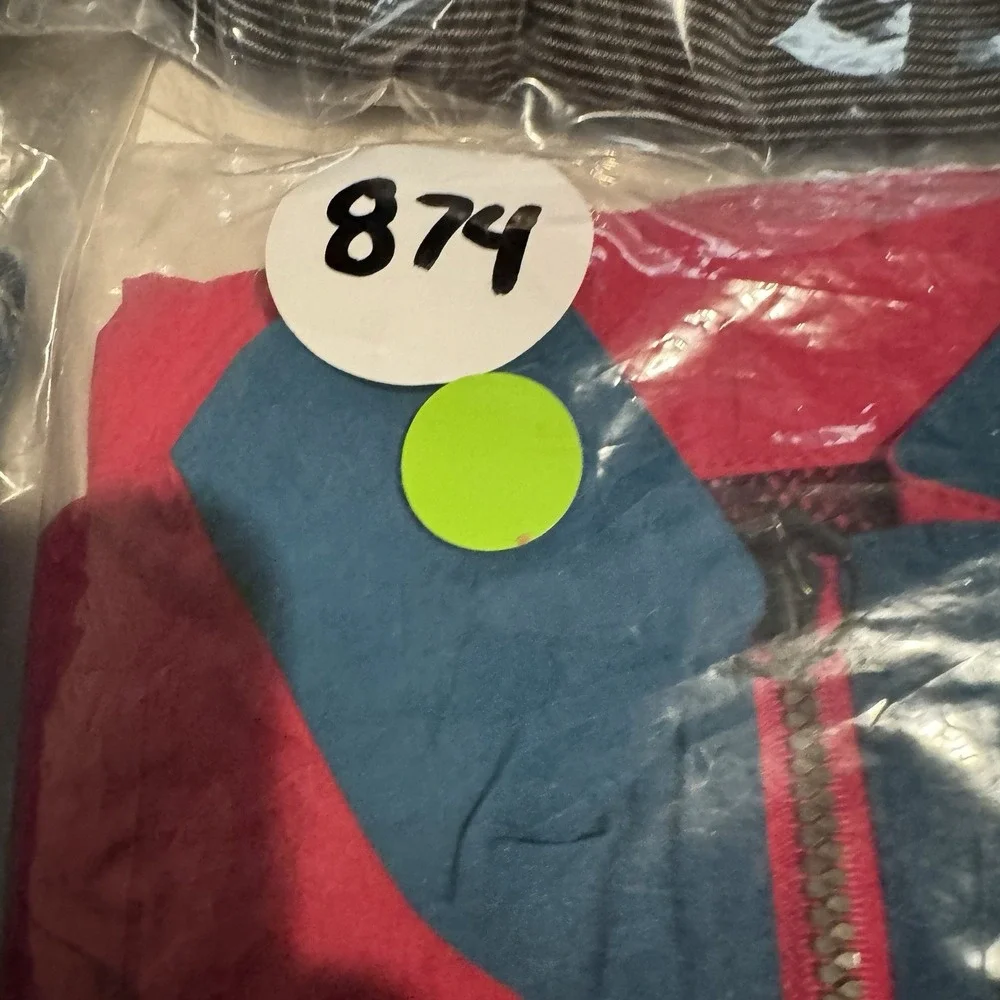 Vintage NIKE INTERNATIONAL Windbreaker Jacket Red Blue - Women's Small
